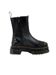 DR MARTENS Women's Chelsea Boot, Black Nappa Lux & Black Ajax & Black Soft Patent Pu, 9 UK