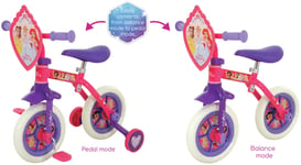Disney Princess 2-in-1 10 Inch Wheel Size Training Bike
