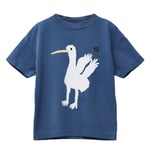 Wynken Kite T-shirt Navy Bird | Marinblå | 4 years