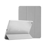 Slim Smart Stand Case Magnetic Cover For Apple iPad Air 2/2nd Generation A1566 A1567 Smart Case with Automatic Magnetic Wake/Sleep (Grey)