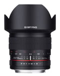 Samyang 10 mm F2.8 Ed AS NCS CS Objectif Ultra Grand Angle pour Nikon appareils Photo Reflex numériques avec AE Puce pour Auto Mesure (Sy10maf-n)