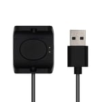kwmobile Charger Cable Compatible with Huami Amazfit Bip S (A1805/A1916) - Charger Cable Replacement USB Charging - Black