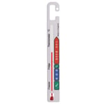 Fridge Thermometer - Freezer Thermometer With Recommended Safe Food Storage Zones Refrigerator Cooler Chiller
