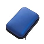 Bleu 2.5 ""sac de disque dur externe USB disque dur pochette écouteur sac transporter Usb câble housse pour SSD HDD disque dur étui
