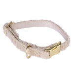 TIAKI Sherpa: halsband, koppel, scrunchie - Halsband storlek M: 34-50 cm halsomkrets