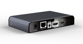 HDMI-förlängning över Ethernet, HDbitT, 150m. 1080P, loop-out, svart