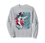Guess What Week It Is Funny Shark Diver Ocean Boy Girl Men Sweatshirt