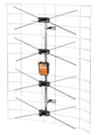 Komplett mesh-TV-antenn (strömförsörjning + förstärkare)
