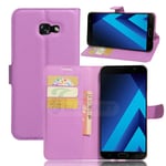 samsung Samsung A7 2017 PU Wallet Case Purple
