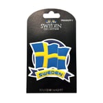 Magnet Souvenir Flagga Sverige multifärg