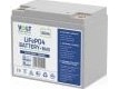 Volt Lifepo4 12,8V 60Ah (60A) Batteri + Bms Utan Tillbehör