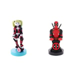 Exquisite Gaming Harley Quinn Merchandise Cable Guy Controller Holder Stand- compatible with Xbox, Play Station, Nintendo Switch and most smartphones & Cable Guy - Marvel "Deadpool"