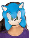 Sonic Half Mask Adults Video Game Sonic The Hedgehog Fancy Dress Mask