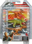 Jurassic World Mini Dino 3 Pack - Triceratops, Sygimoloch and Metallic T-Rex 