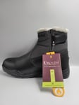 Brogini Womens Black Buxton Boot Size 42 Equestrian Country Horse