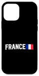 Coque pour iPhone 12 mini Drapeau France Fière Patriotique FR Fierté Paris Souvenir