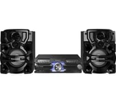 PANASONIC SC-AKX710E-K Bluetooth Megasound Party Hi-Fi System - Black, Black