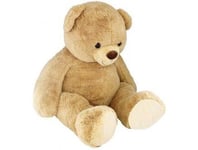 Peluche Méga Ours Beige 1 Metre 75 - Doudou Sam XXXL - Set Peluche Geante 175Cm 