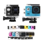 Trade Shop - Camera D'action 4k Ultra Hd Pro Cam Wifi Wireless Sport Go Underwater Camera