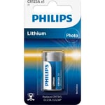 Philips Lithium CR123A batteri