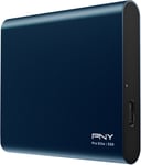 PNY Pro Elite Color Edition CS2060 Portable SSD Type-C Dark Blue 1TB