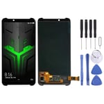 NIEFENG Screen replacement for Xiao mi Brand New LCD Screen and Digitizer Full Assembly, for Xiaomi Black Shark Helo 2 / Black Shark 2(Black) (Color : Black)