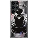 ERT GROUP mobile phone case for Samsung S23 ULTRA original and officially Licensed DC pattern Batman 010 optimally adapted to the shape of the mobile phone, case made of TPU