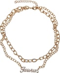 Urban Classics Diamond Zodiac Golden Necklace Taurus