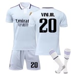 Real Madridin jalkapallopaita lapsille Vinicius Jr 20