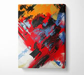 Chaos 1 Canvas Print Wall Art - Extra Large 32 x 48 Inches