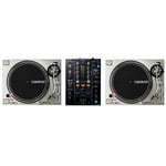 PACK REGIE DJ VINYLE : RP 7000 MK2 SILVER + DJM-450