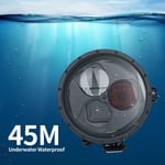 SHOOT Waterproof Protective Case With Red Filter Lens For GoPro Hero7 6 5 Black 