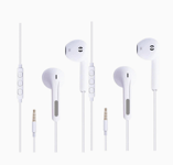 2Pack In-Ear Wired Earphones Stereo Ear buds Headphone with Remote & Microphone