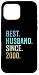 Best Husband Since 2000 | 25 anniversaire mariage 25 ans Coque pour iPhone 16 Pro Max