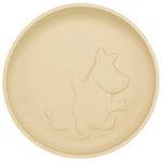 Rätt Start Mumin Tallrik Silikon Latte Beige