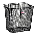 KlickFix Shopper Rear Wheel Basket 32 x 30 x 20 cm Black