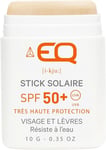 EQ | Mineral Sunscreen Stick SPF50+ for Face & Lips - Natural, Eco-Friendly Sun