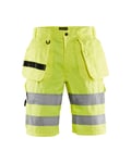 Shorts med Spikfickor varsel Gul - Base Color 54