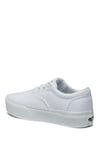 Vans Women's Doheny Platform Sneaker, White Canvas White 0rg, 3 UK