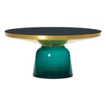 ClassiCon - Bell Coffee Table Mässing/Emerald Green