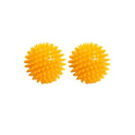 2 Spiky Massage Balls (8cm) - Reflexology, Deep Tissue Massage, Trigger Point Therapy, Hand Therapy, Stress Relief, Relaxation Exercises, Muscle Stimulation, Rehab, Ease Tension & Pain Relief