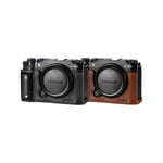 Smallrig 4879 Camera Leather Half Case Kit for FUJIFILM X-M5 Black