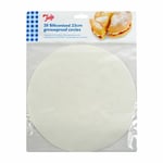 20x TALA 23CM SILICONISED GREASEPROOF CIRCLE NON STICK REUSABLE CAKE BASE LINERS