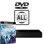 Panasonic Blu-ray Player DP-UB154EB-K MultiRegion for DVD inc Everest 4K UHD