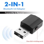 Transmitter Digital Devices Music Audio Receiver 2 in 1 Bluetooth 5.0 Adapter