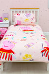 Peppa Magic Duvet Cover with Pillowcase Single Bedding Quilt Set