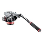 Manfrotto Video Head with Flat Base, Video Head for Compact Video Cameras and DSLR Cameras, for Filming, Videography, Content Creation, Vlogging, Live Streaming