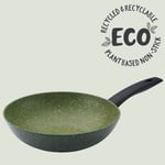 Prestige Eco 28cm Non-Stick Stir Fry Pan Green