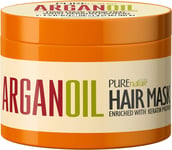 Argan Oil Hair Mask - Deep Leave in Conditioner Treatment For​ Dry Damaged Hair 