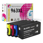Mypack 4 Cartouches Compatibles Hp 963xl